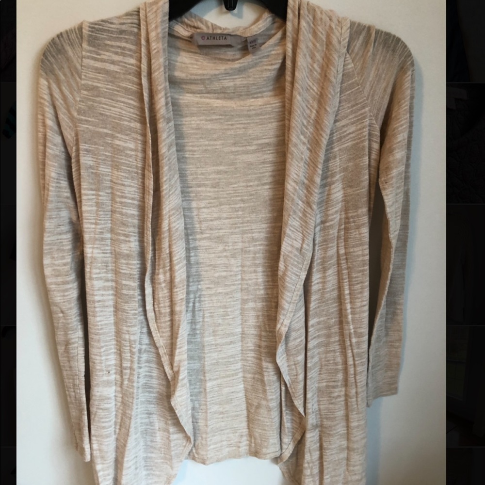 Athleta open cardigan